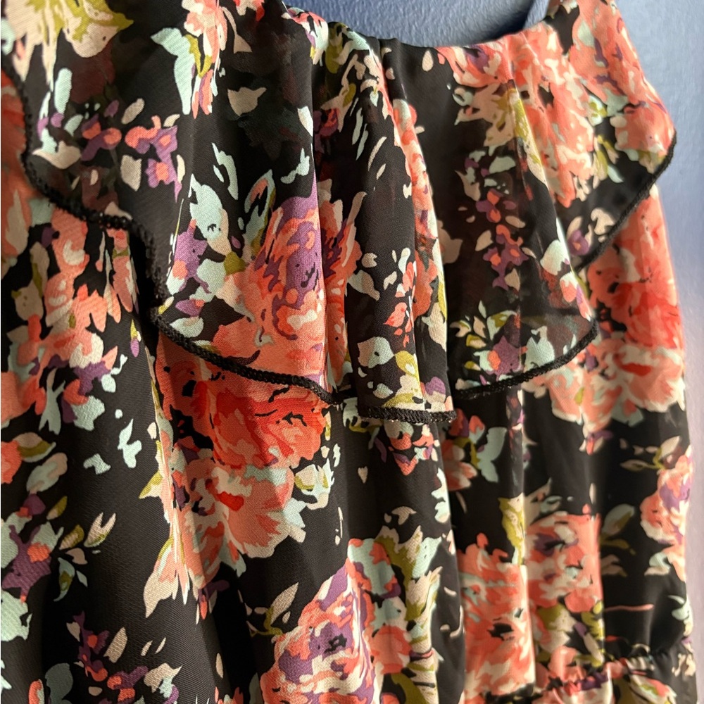 Charlotte Russe Multicolor Floral Dress - Picture 3 of 5